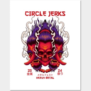 circle jerks Posters and Art